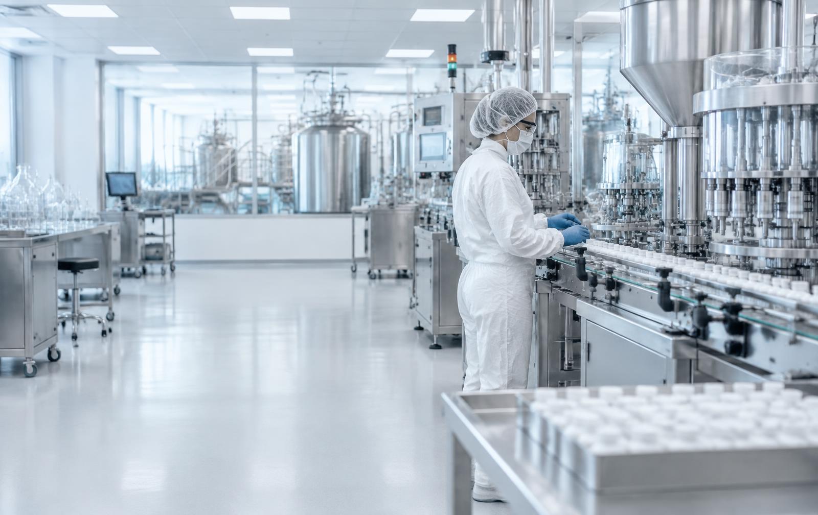 Modern contract manufacturing laboratory production line
